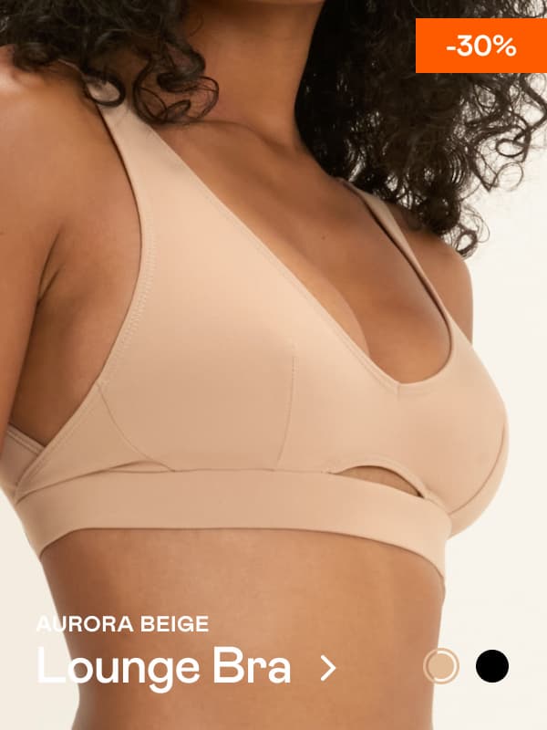 -30% AURORA BEIGE Lounge Bra