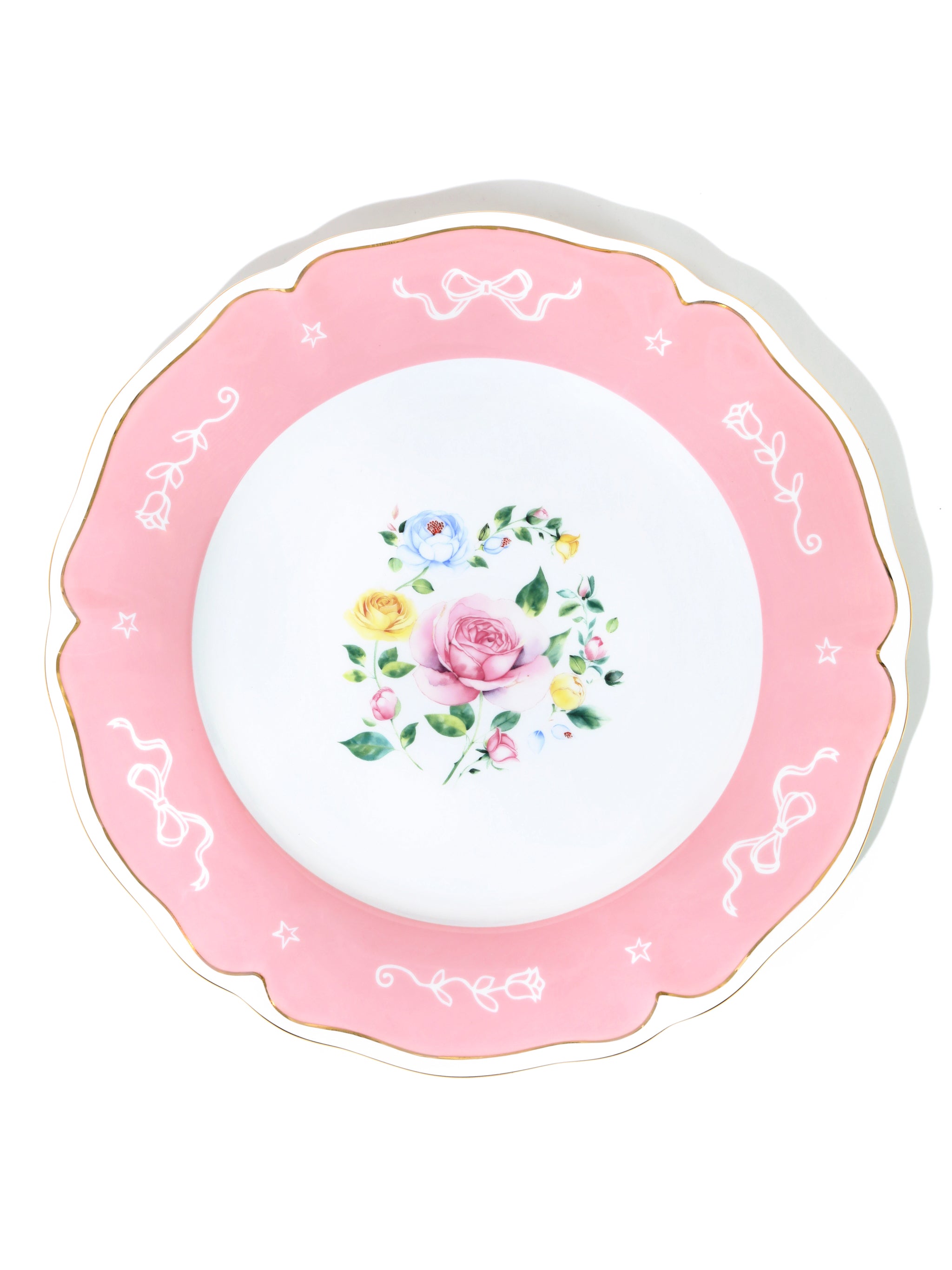 Image of Marilyn Monroe Hollywood Bloom™ Limited Edition, Plate, Blush Pink, 11 Inch