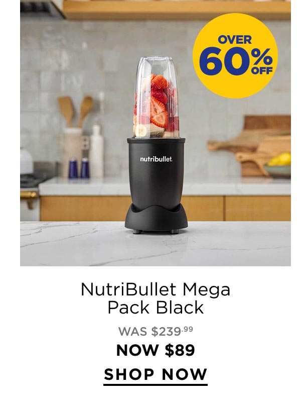 NutriBullet Mega Pack Black