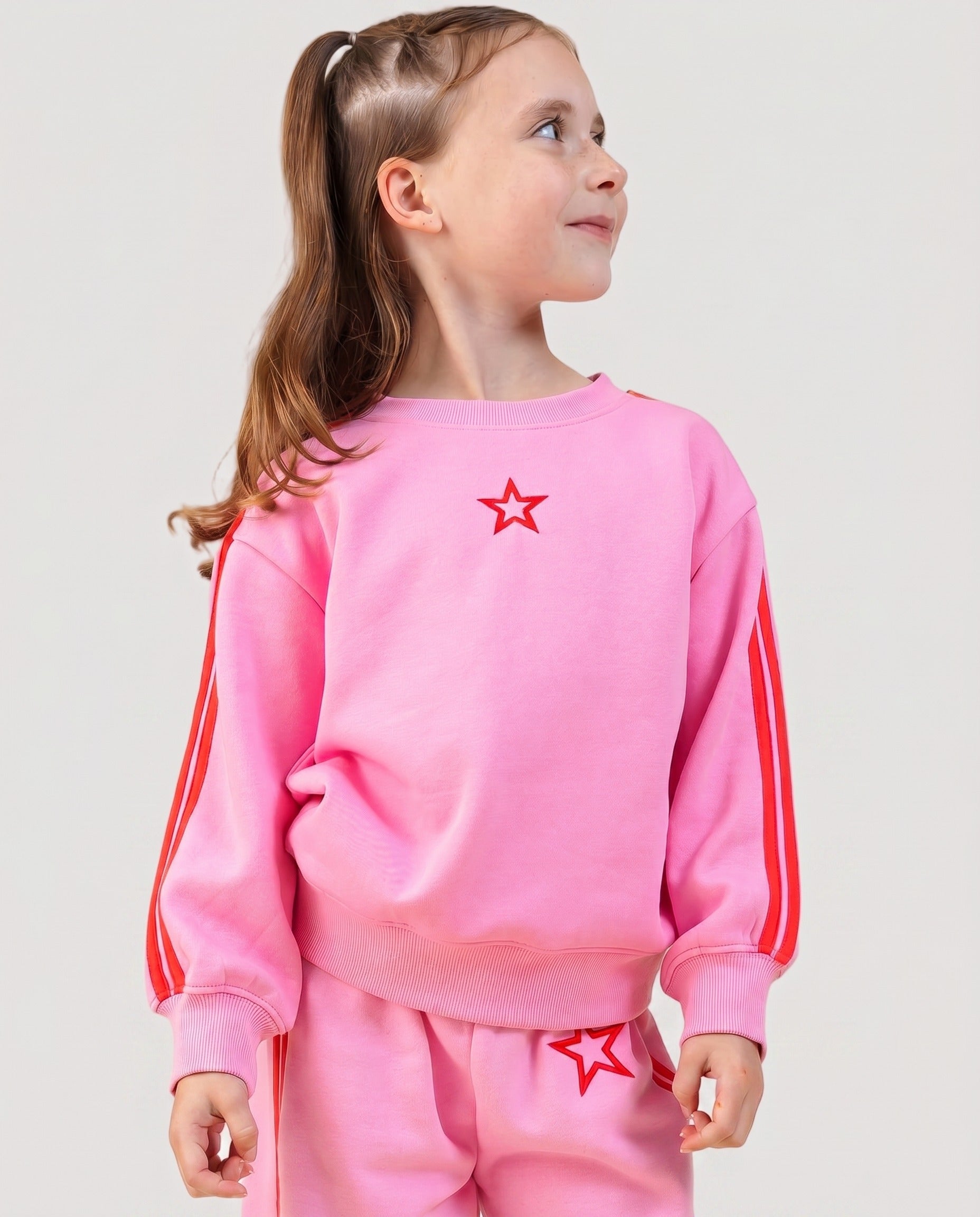 Little Kids' Twin Stripe Sweatshirt