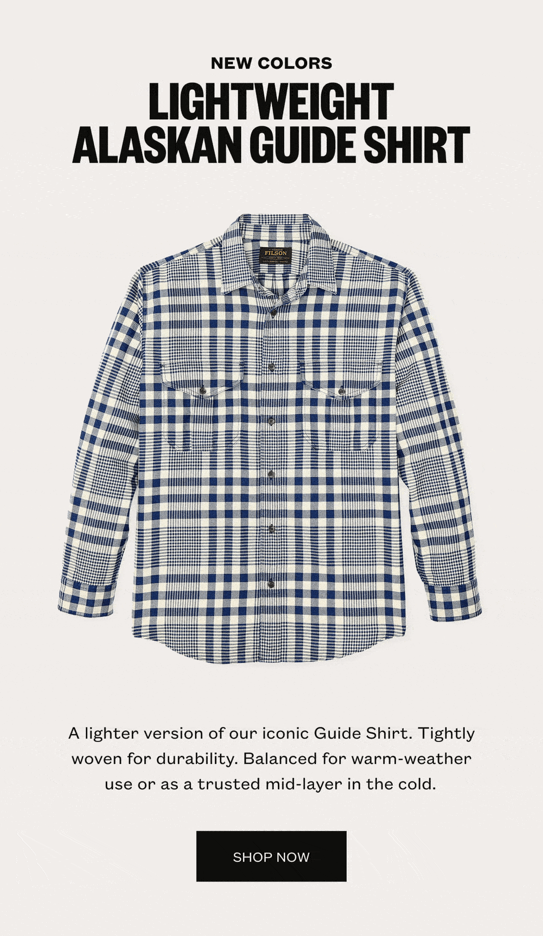 Lightweight Alaskan Guide Shirt