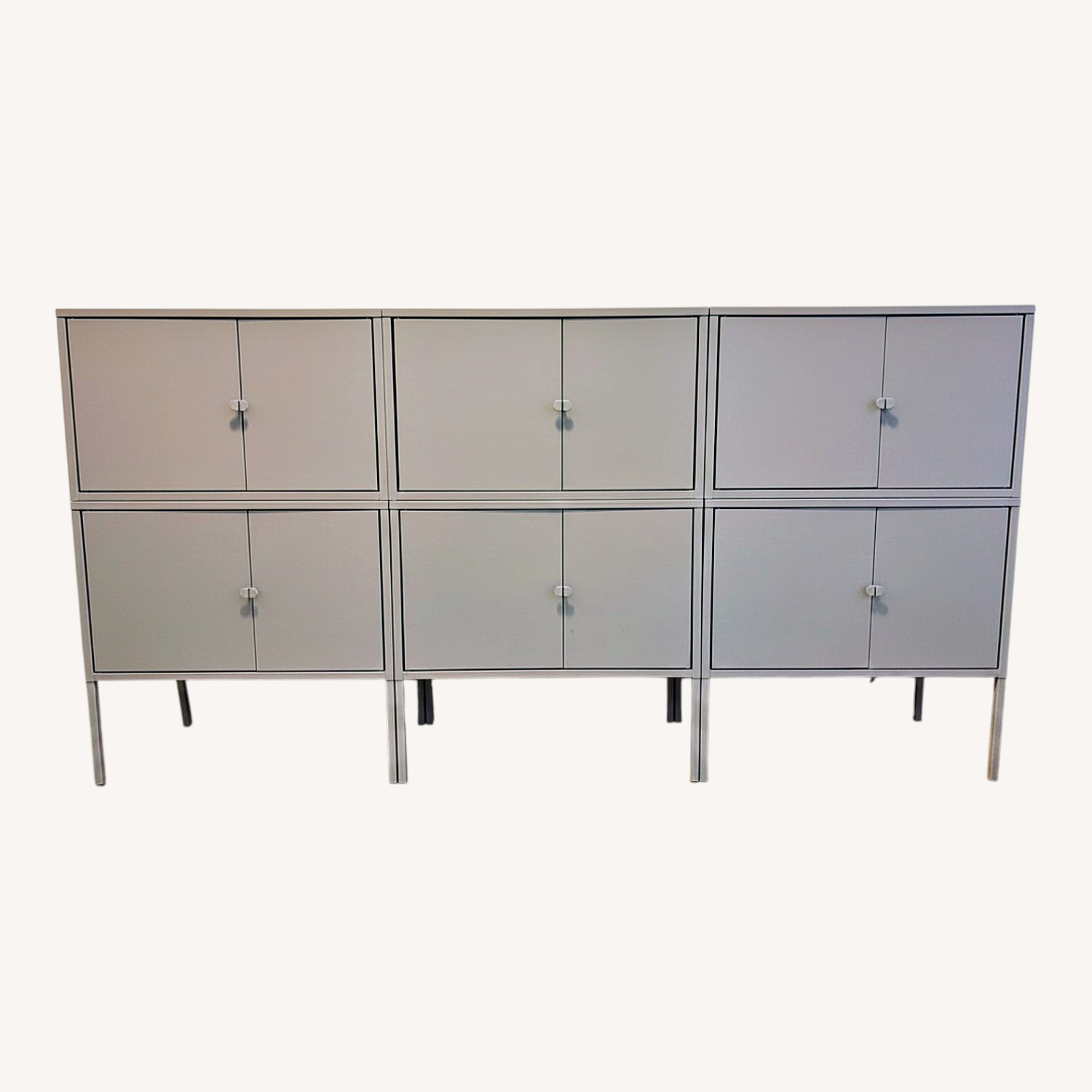 Image of Ikea Lixhult Cabinets