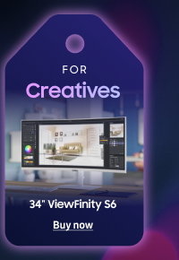 For Creatives: 34" ViewFinity S6 - Buy now