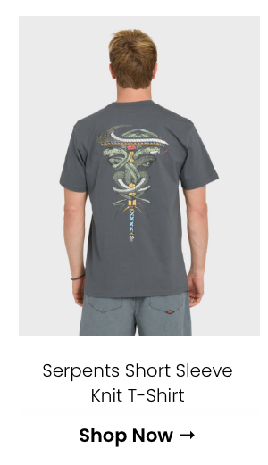 Serpents Short Sleeve Knit T-Shirt