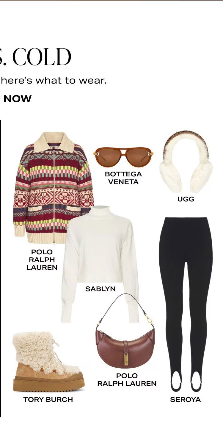 HOT VS. COLD. Look 2. Shop Now.