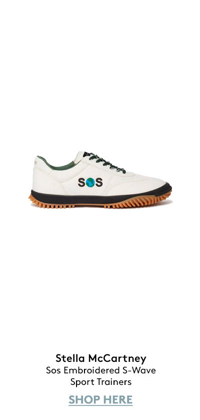 Sos Embroidered S-Wave Sport Trainers