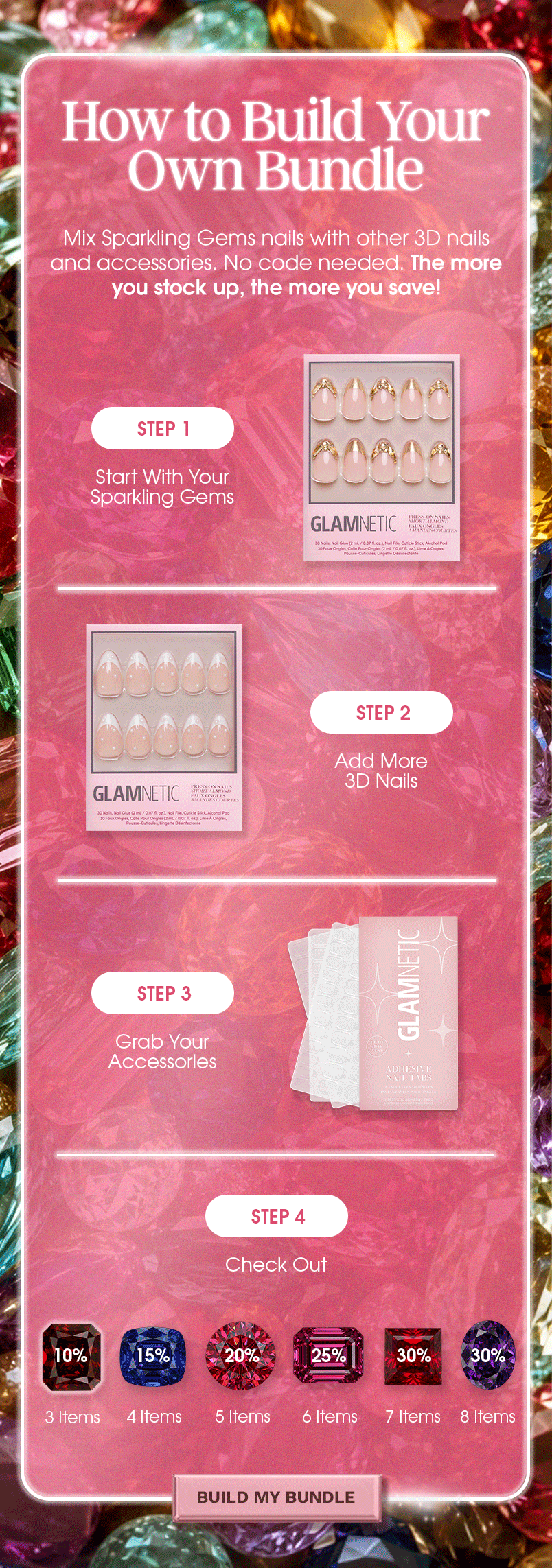 Build your Own Sparkling Gems Bundles