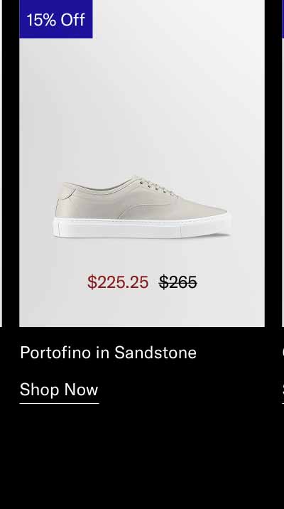 Portofino in Sandstone. Shop Now