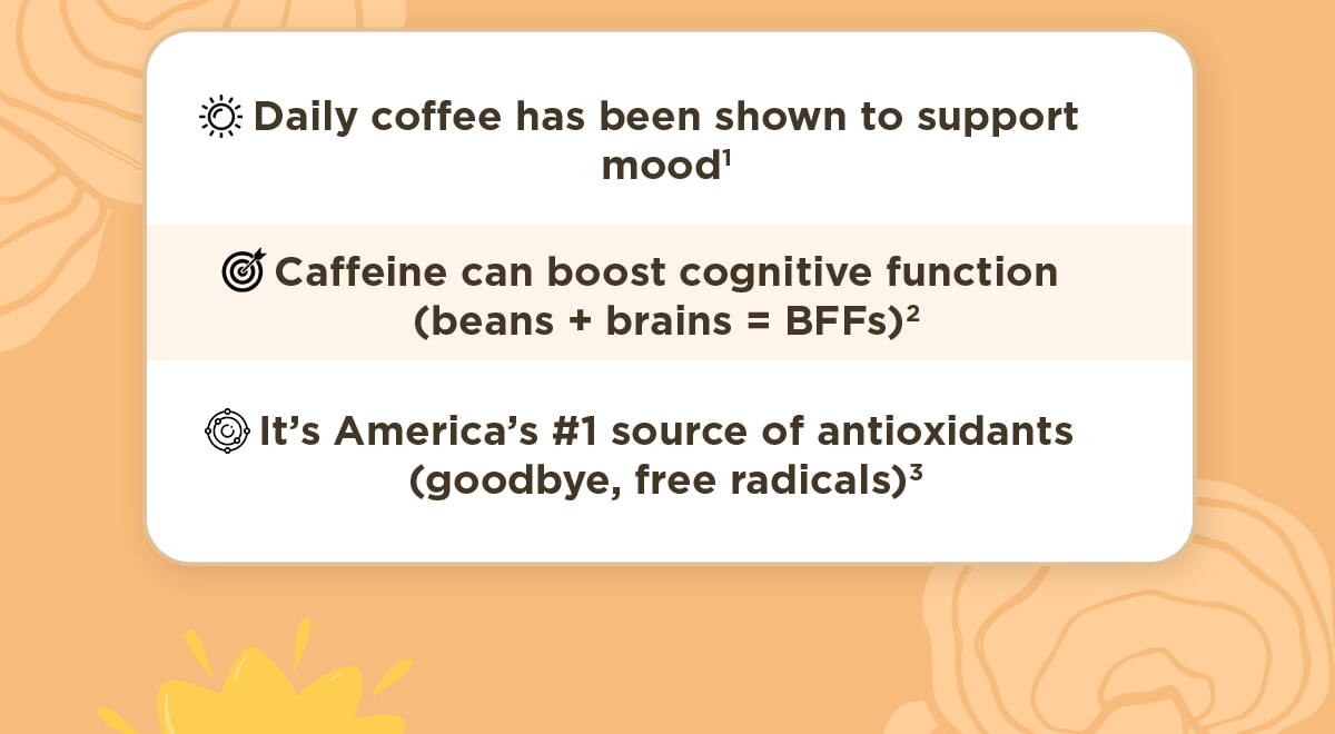 Coffee isn't just delicious, it's actually good for you