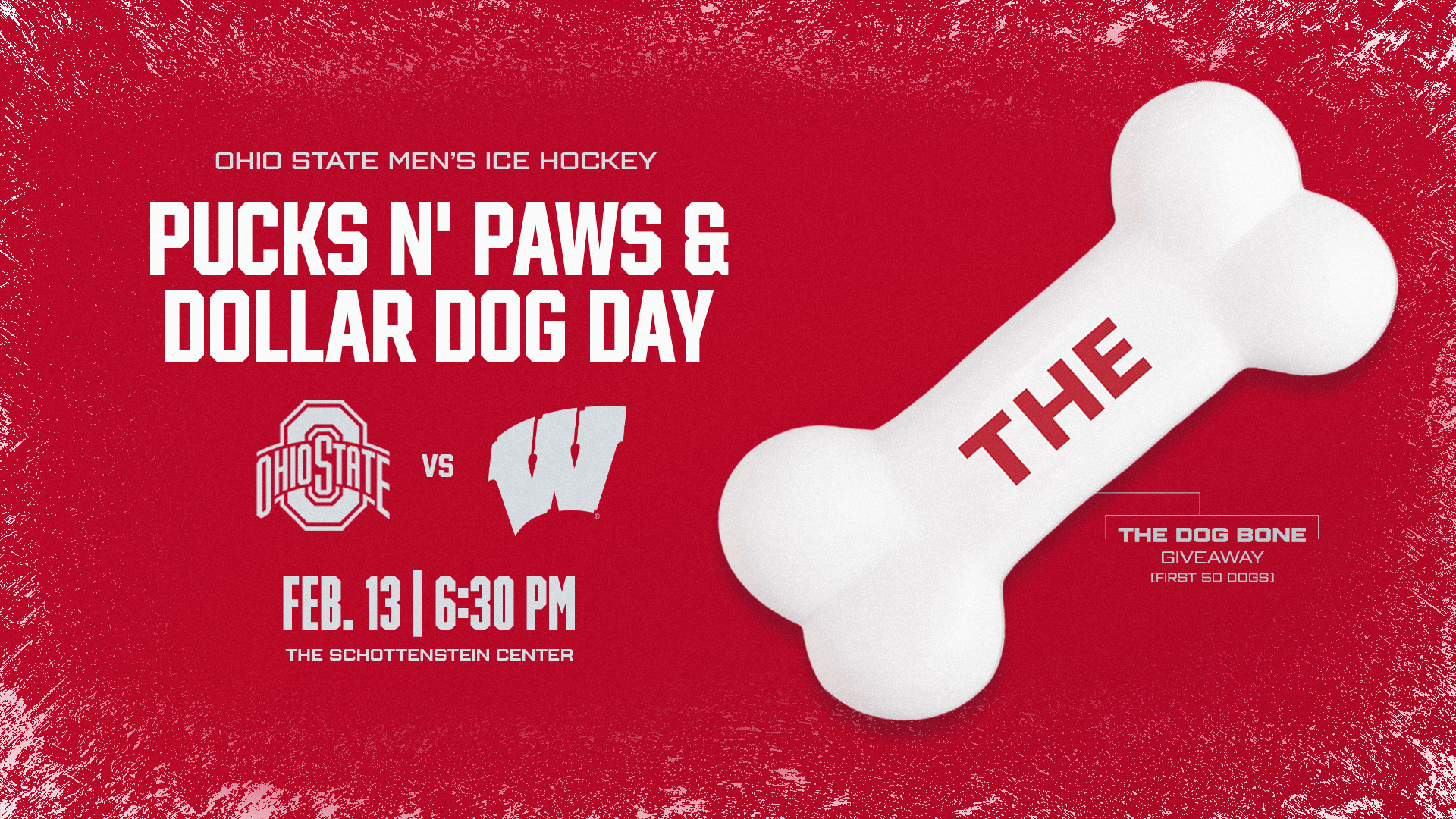 LEARN MORE | Men's Hockey Pucks N' Paws