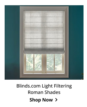 Blinds.com Light Filtering Roman Shades | Shop Now >