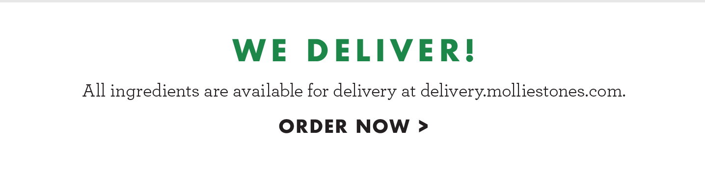 We deliver! order now!