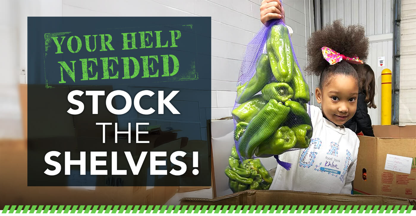 Your Help Needed: Stock the Shelves