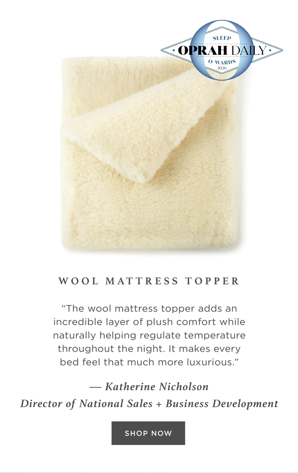 Wool Mattress Topper