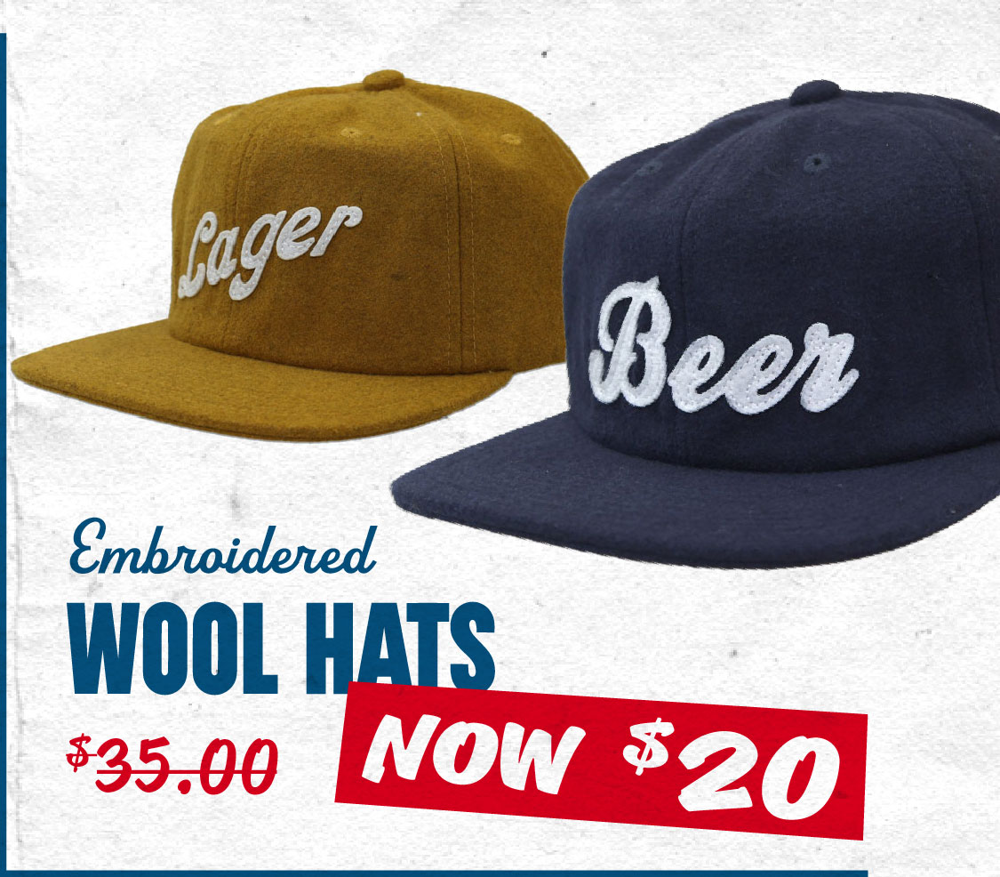 Wool hats now $20