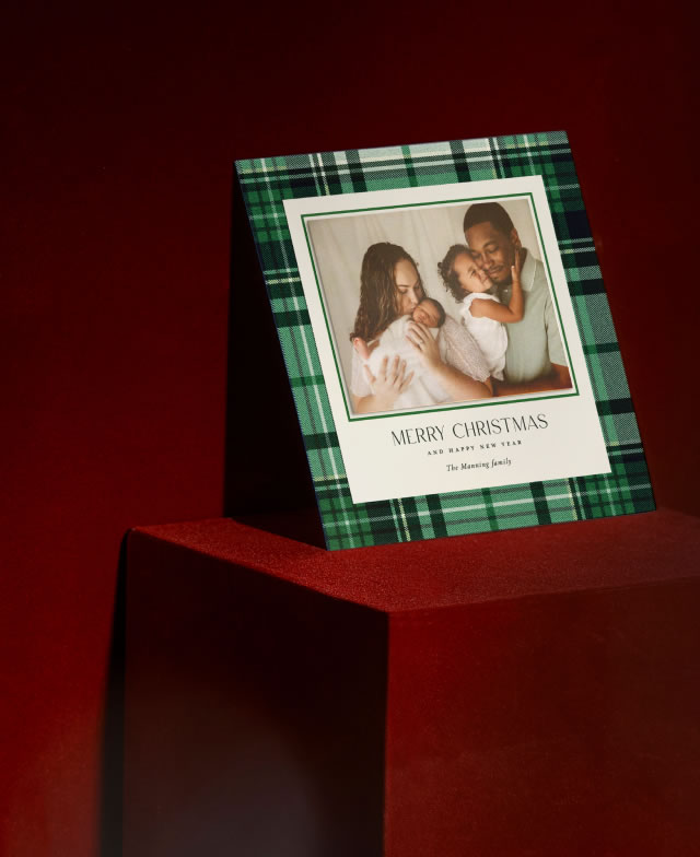 Gingham Card