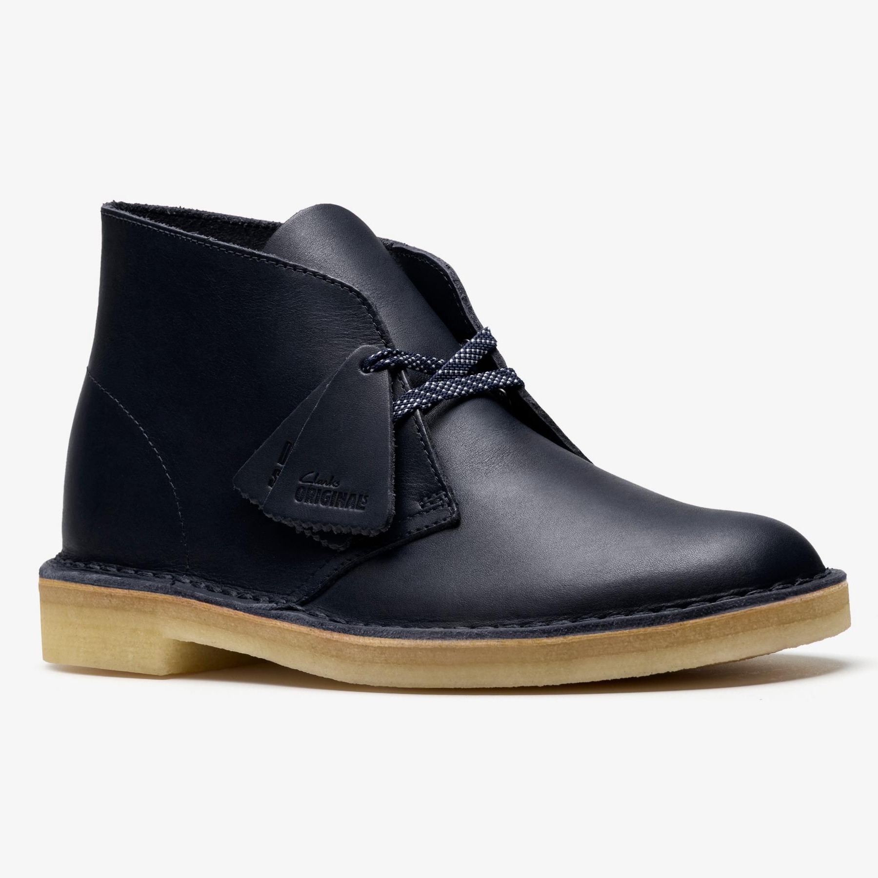Shop Desert Boot Navy Leather