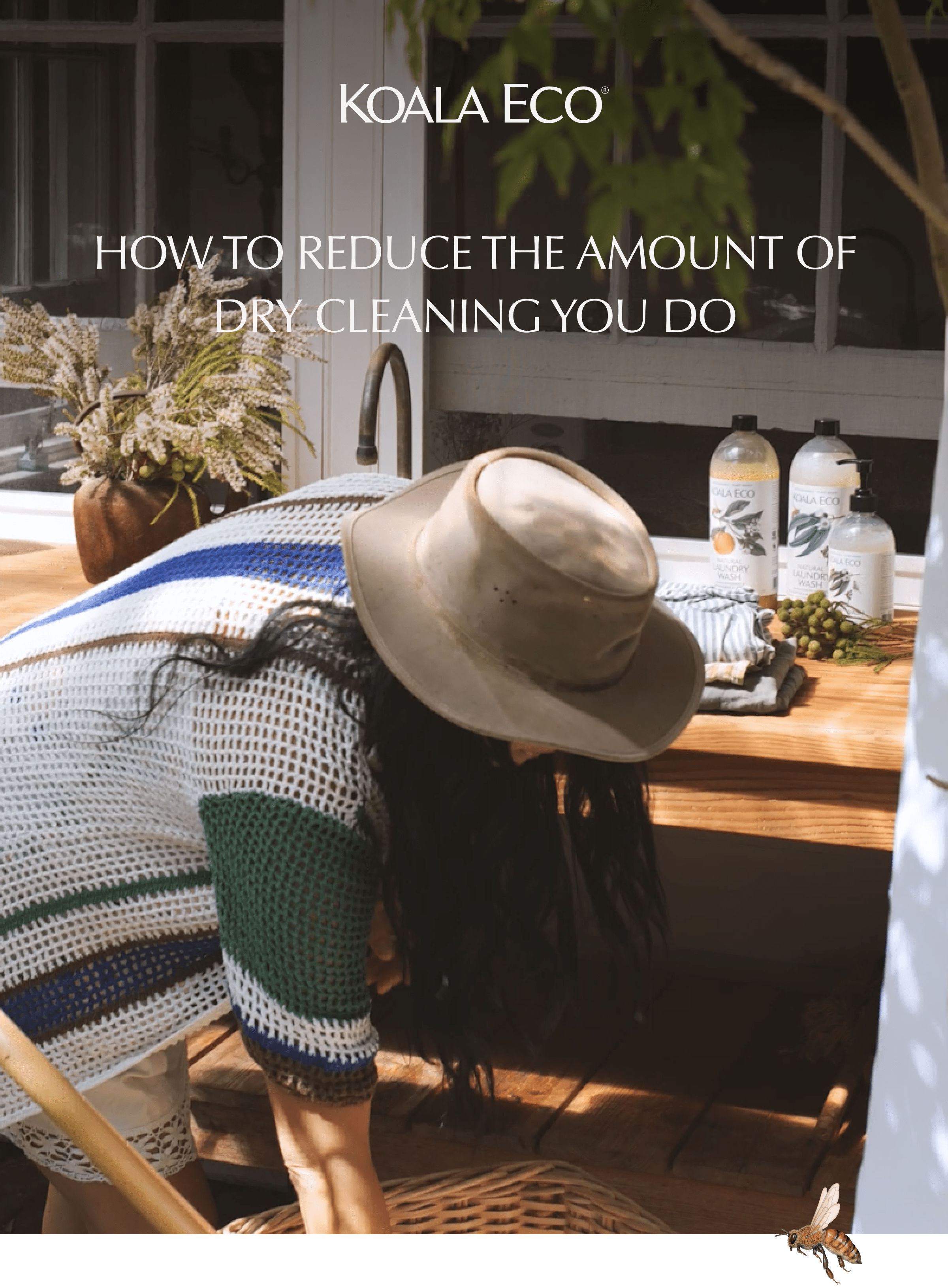 Koala Eco: How to reduce the amount of dry cleaning you do