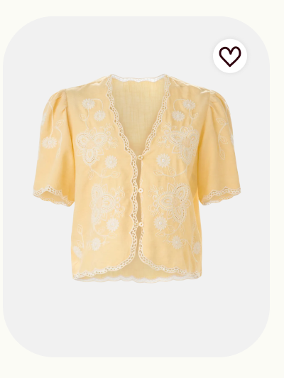 Cutwork Dream Top