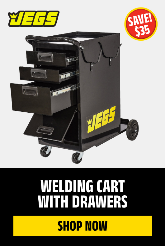 Welding Cart with Drawers