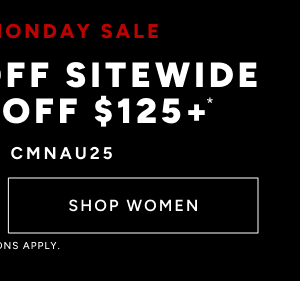 Up to 60% off Sitewide Shop Women