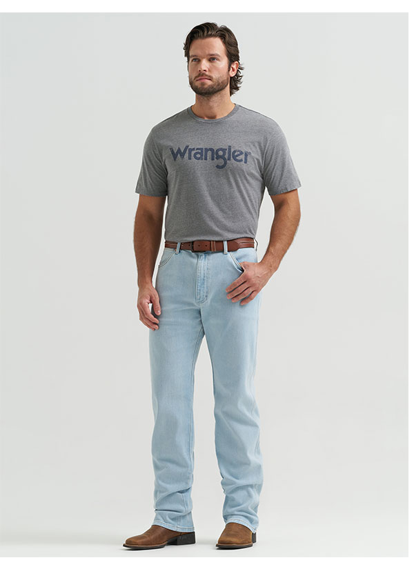 Wrangler® Toughlite™ Cowboy Cut® Original Fit Jean in Lightwash