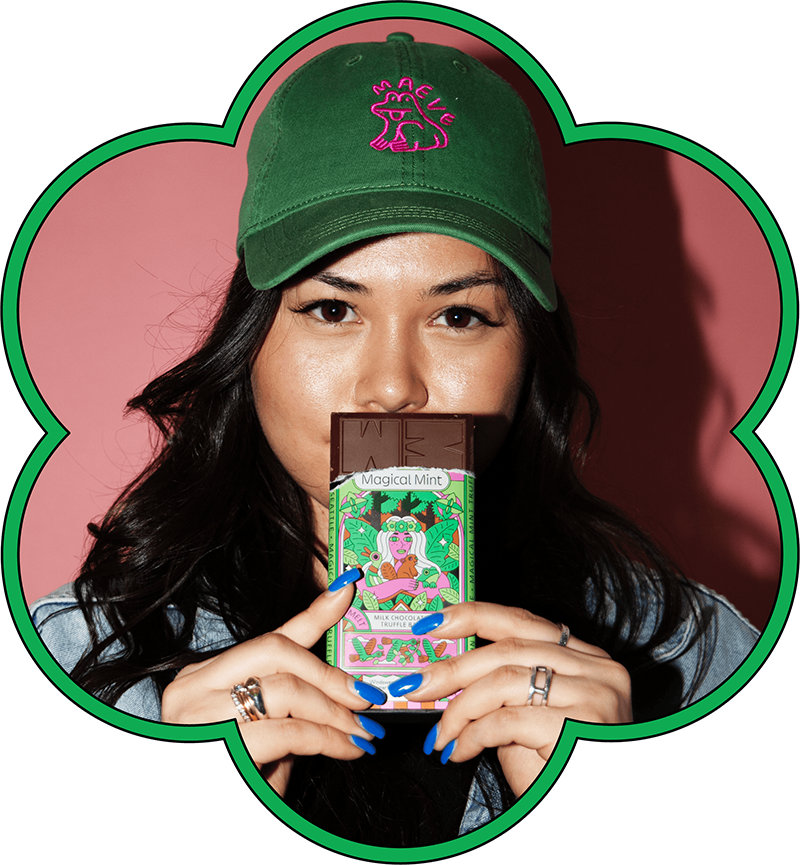 Froggy Bottom Cap with Magical Mint Bar
