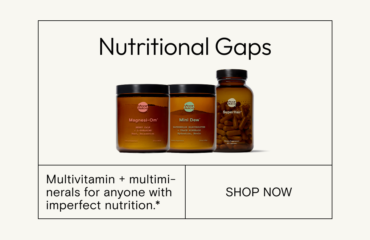 Multivitamin and multiminerals for anyone with imperfect nutrition