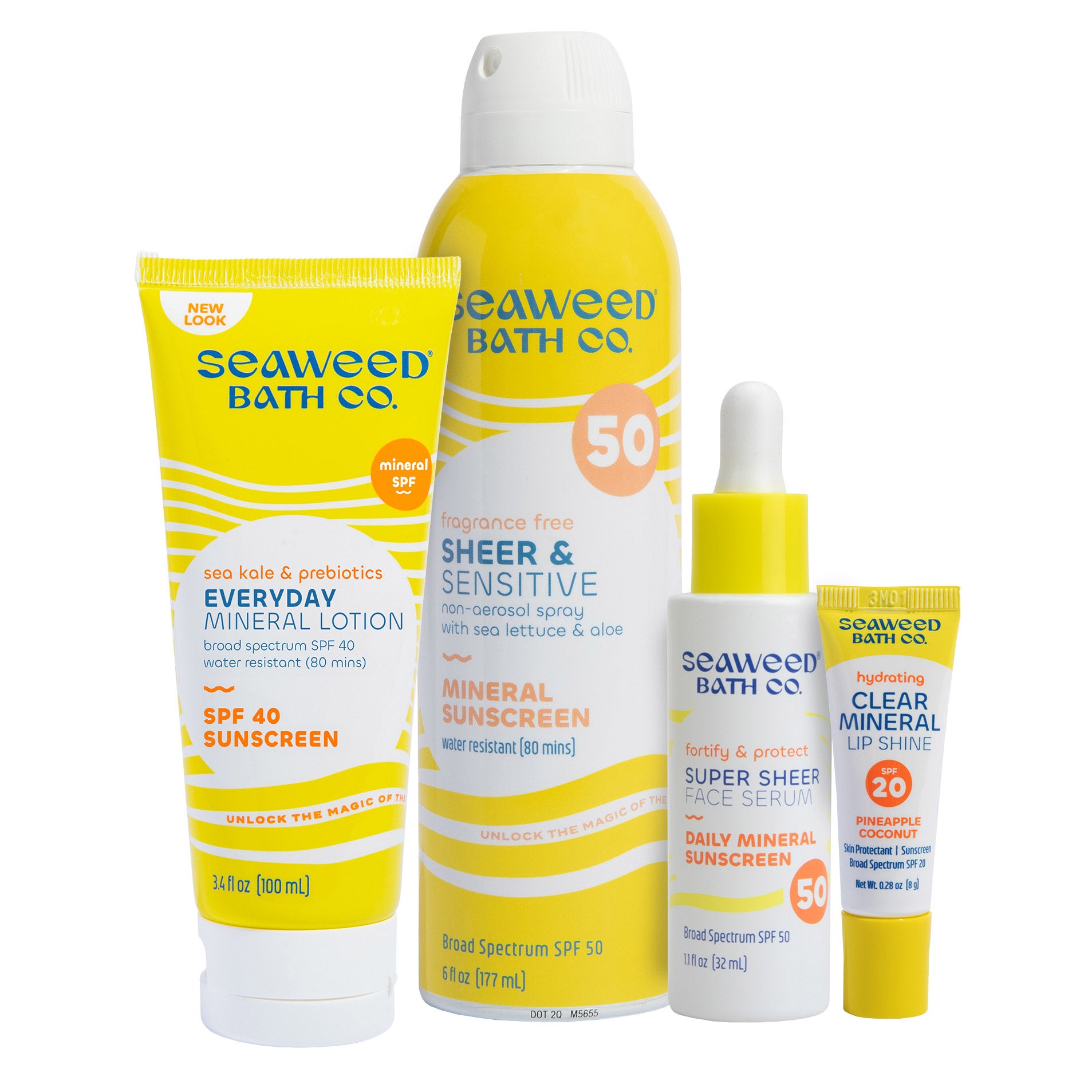 Seaweed Bath Co. Assorted Skin, Hair and Sun Care Products