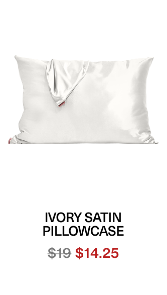 Satin Pillowcase – Ivory