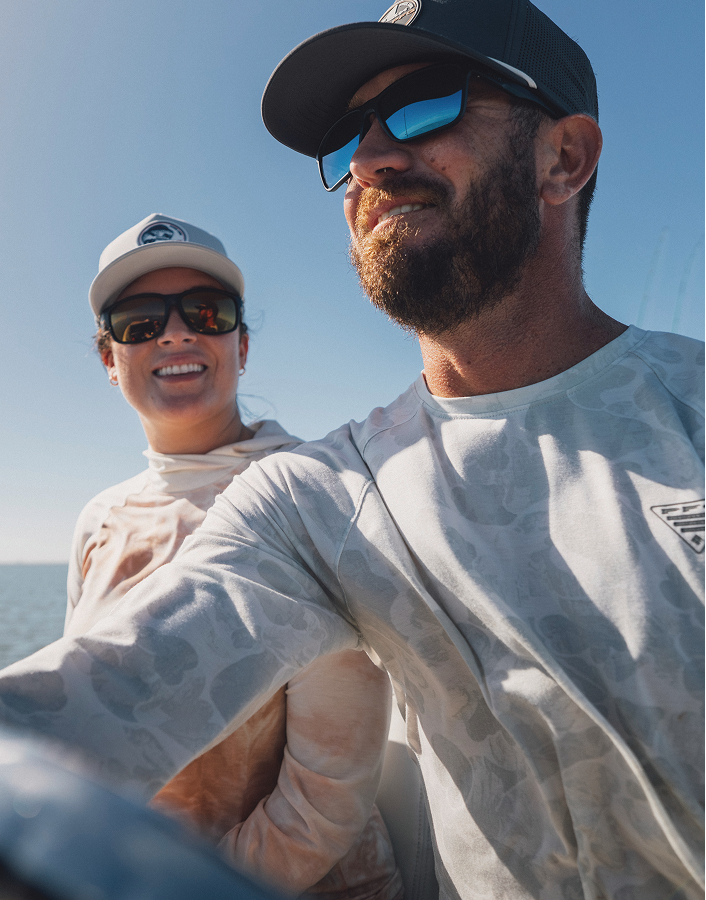 Man and woman on a boat with text that says Join Now And Get $40 Off*