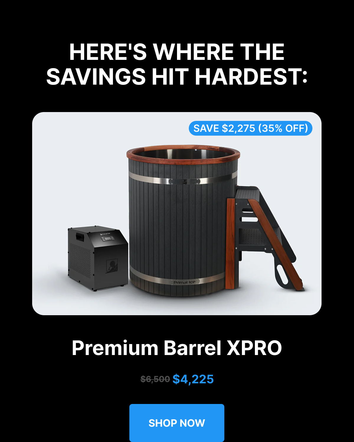 Here's where the savings hit hardest:  Premium Barrel XPRO $4,225 [ SHOP NOW ]