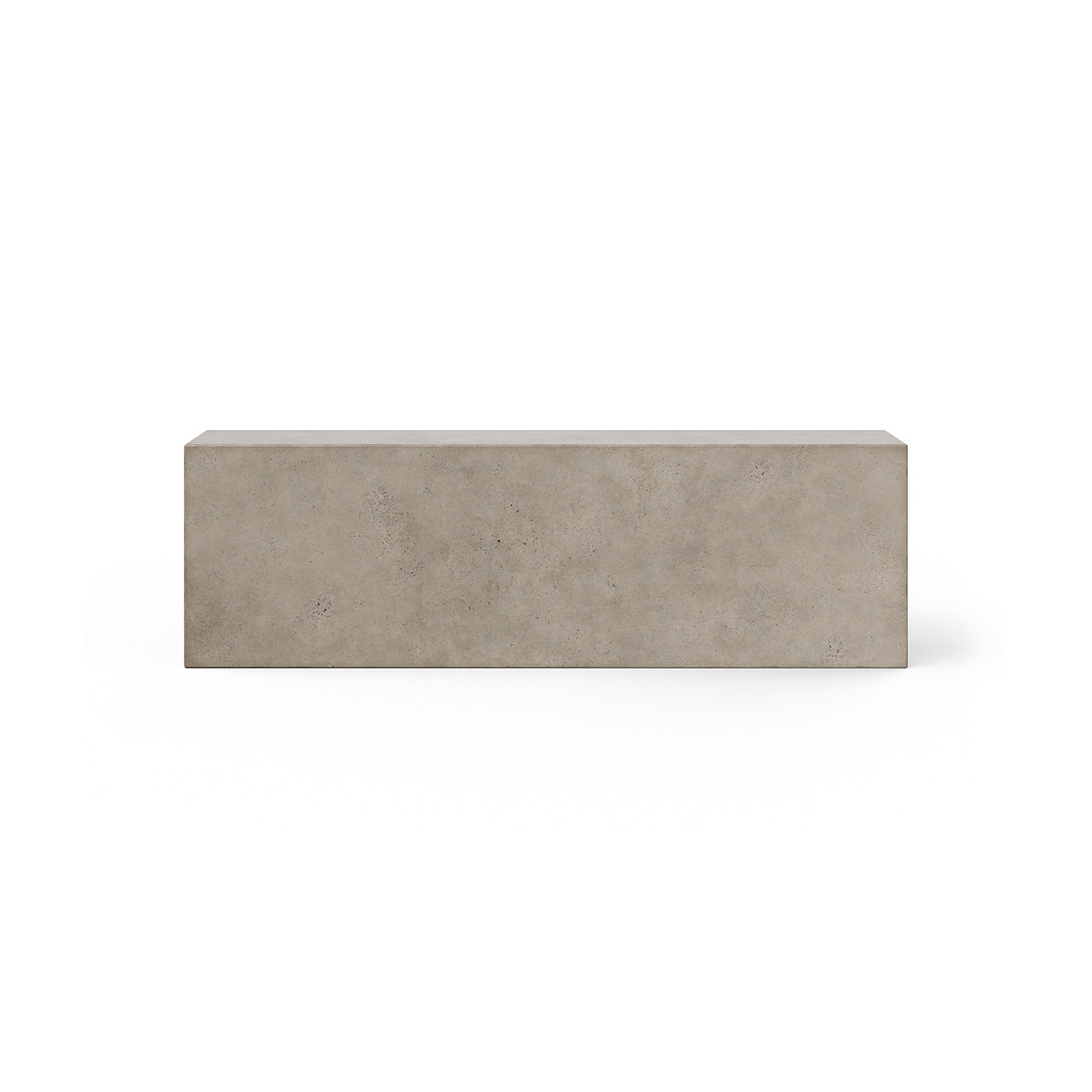 Image of Fulton Brutalist Indoor/Outdoor Concrete Bench
