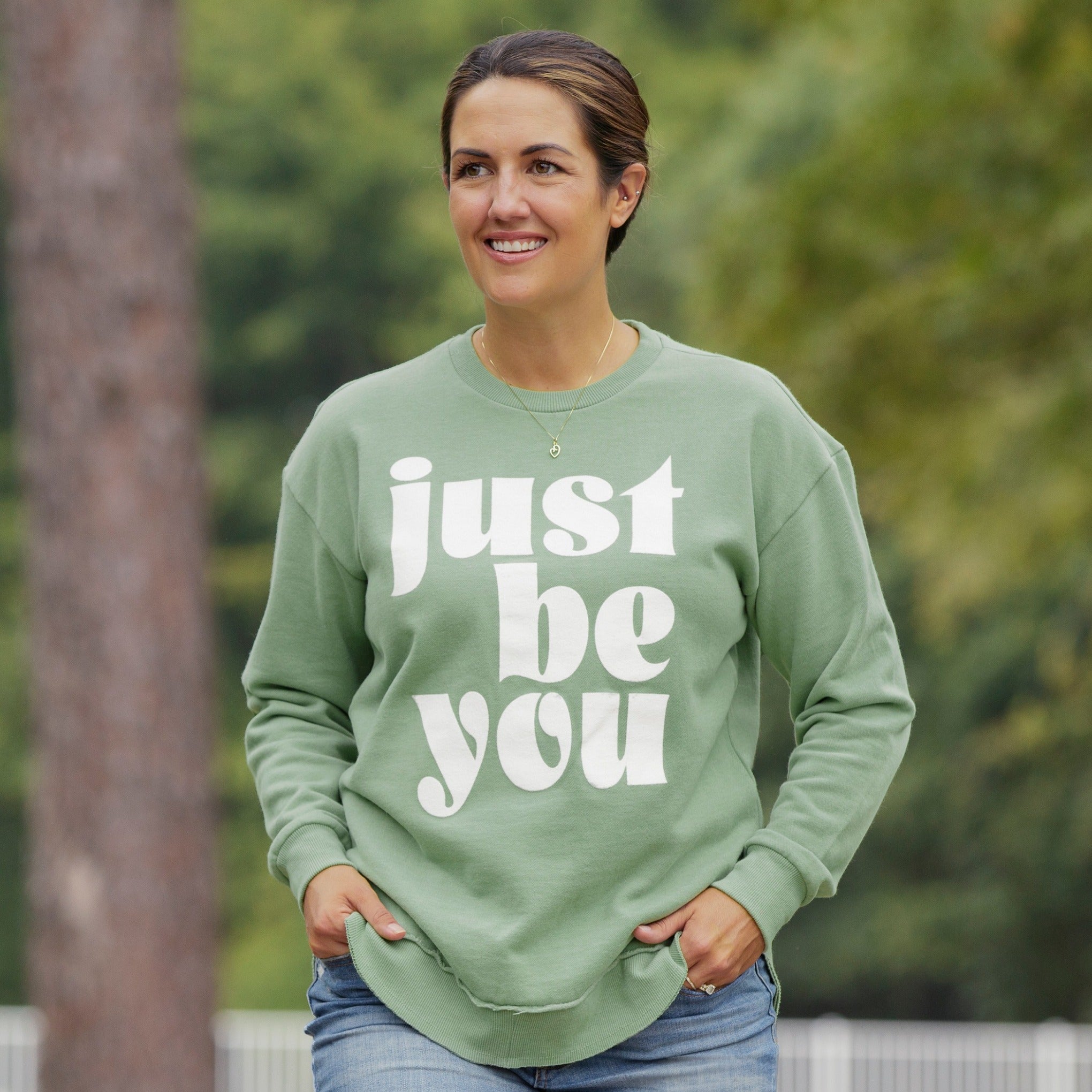 Image of Just Be You Melange Poncho Fleece