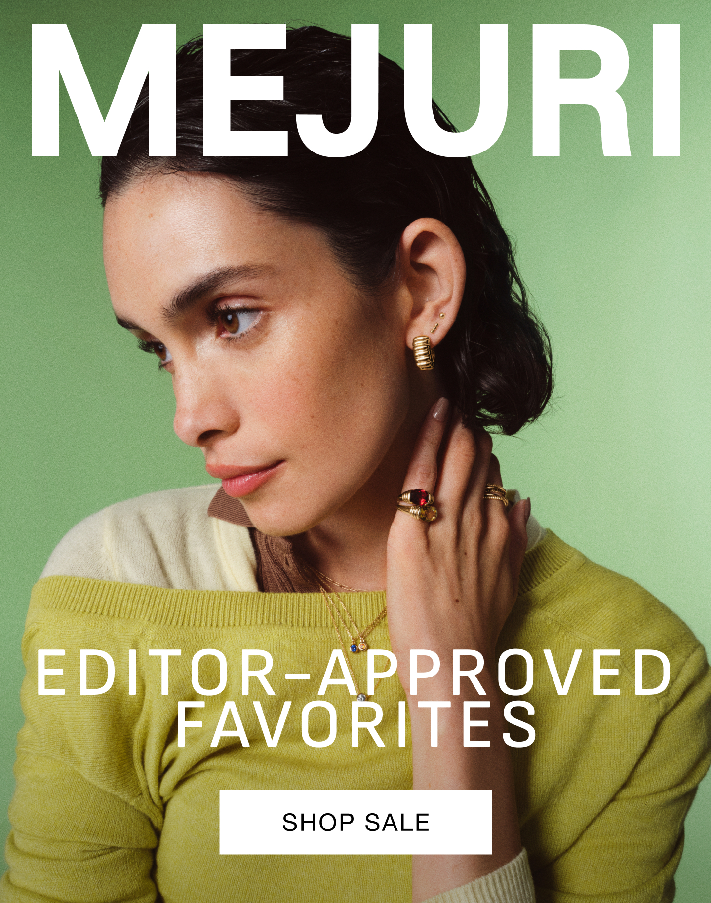 Mejuri. Editor-Approved Favorites. Shop Sale.