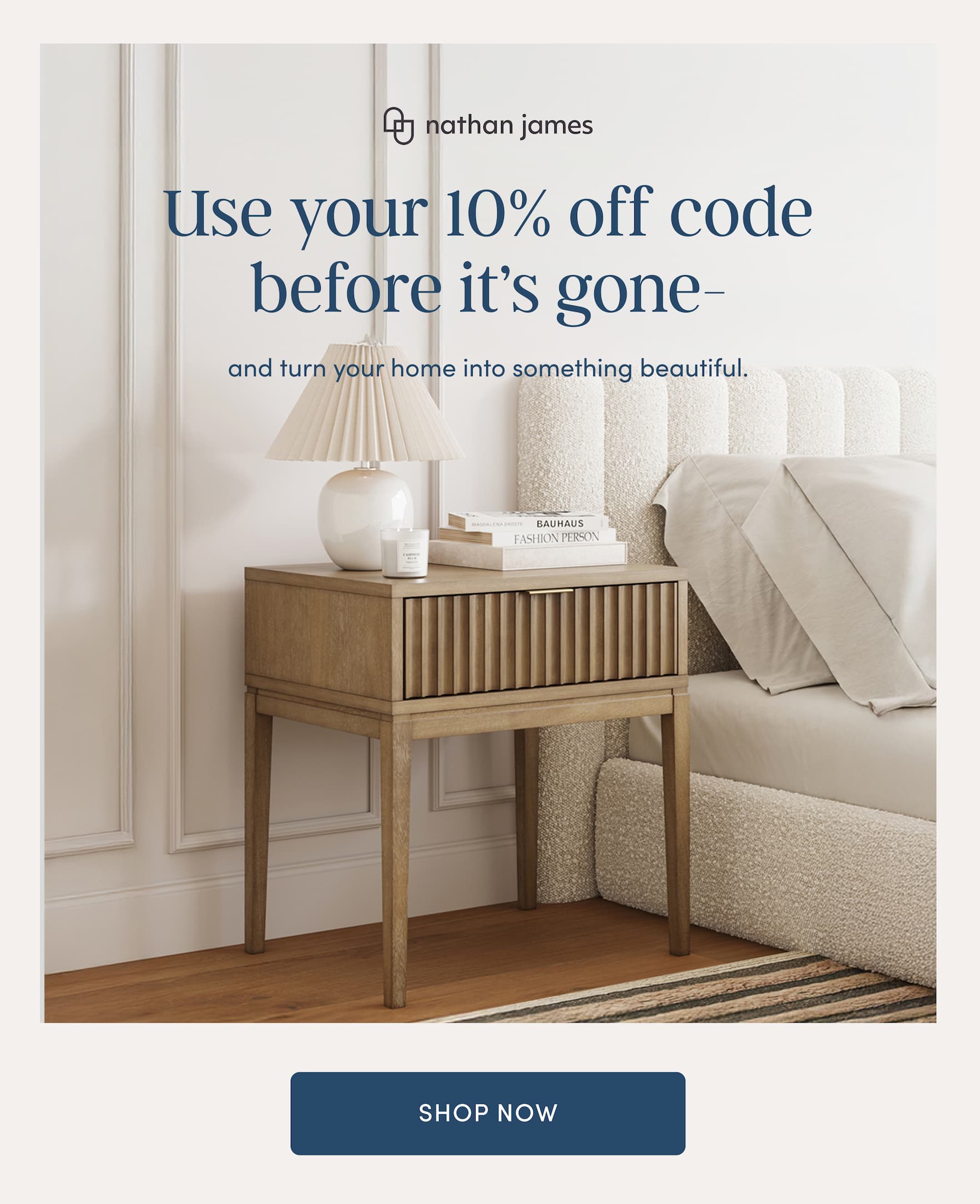 Get your 10% off!