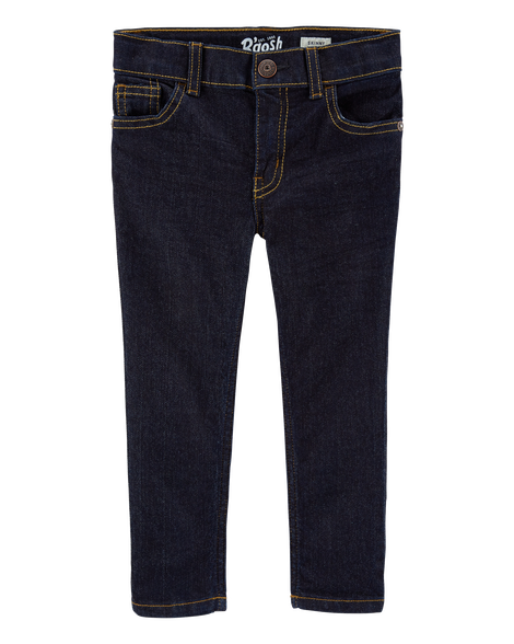 Image of Baby Dark Wash Skinny-Leg Jeans