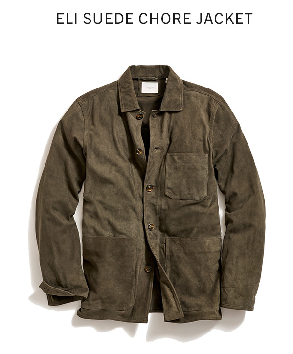 Eli Suede Chore Jacket
