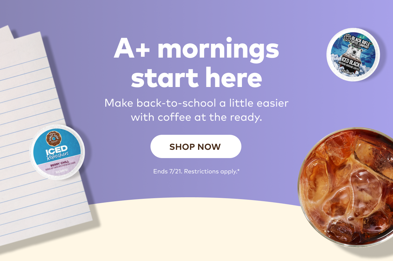 $12 per box of 20-24ct K-Cup® pods when you buy 3 or more with code DRIPDEAL
