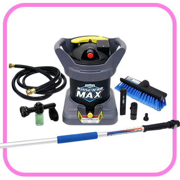 Unger Professional Rinse 'n' Go MAX Spotless Car Wash System Bundle