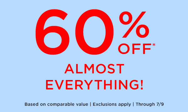 60% Almost Everything 