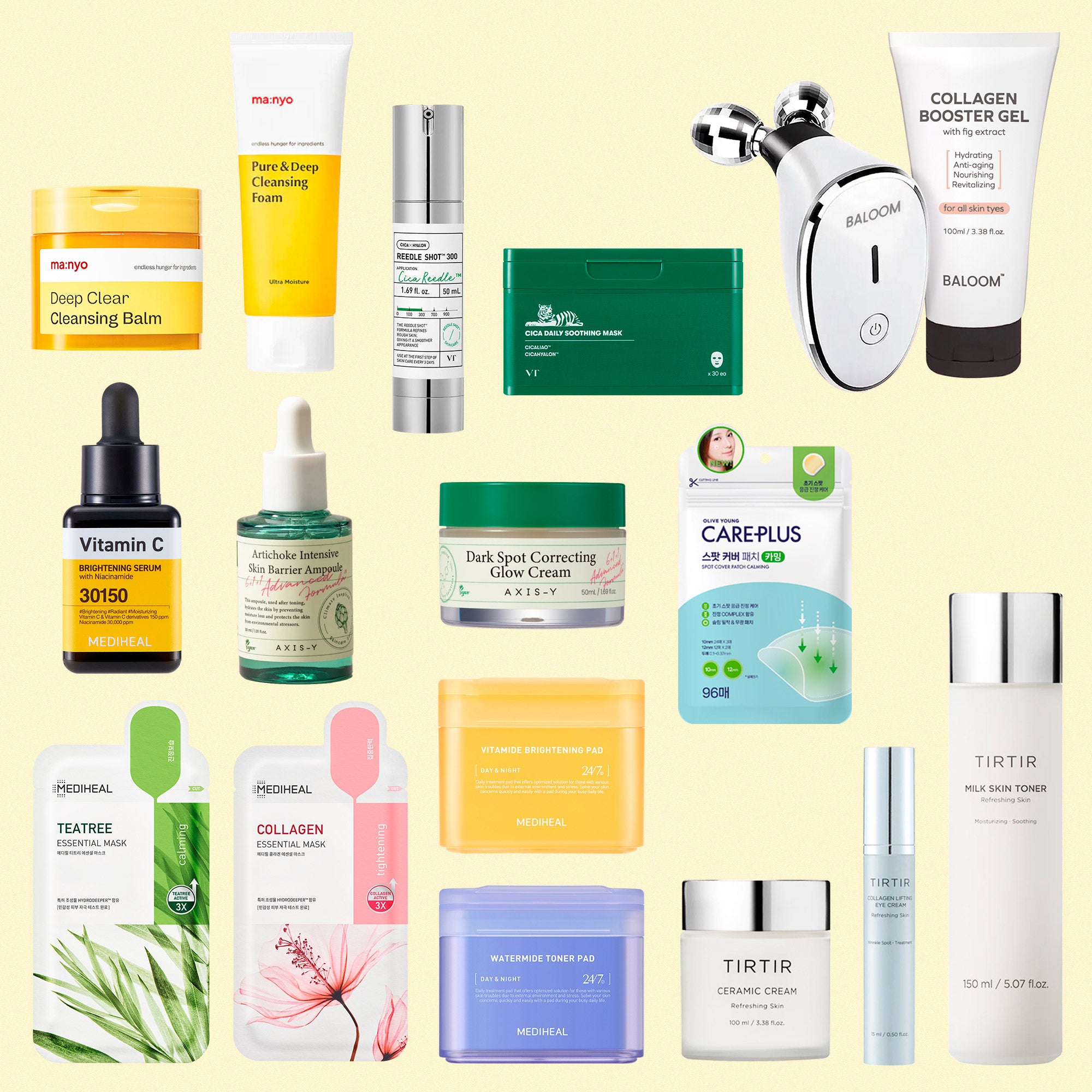 Discover K-beauty brands like Mediheal, ma:nyo and Olive Young exclusives at Skinsquared!