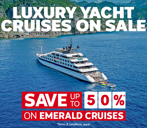 LUXURY YACHT CRUISES ON SALE - EMERALD