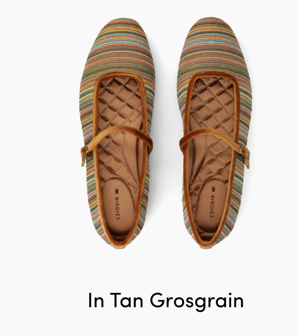 In Tan Grosgrain