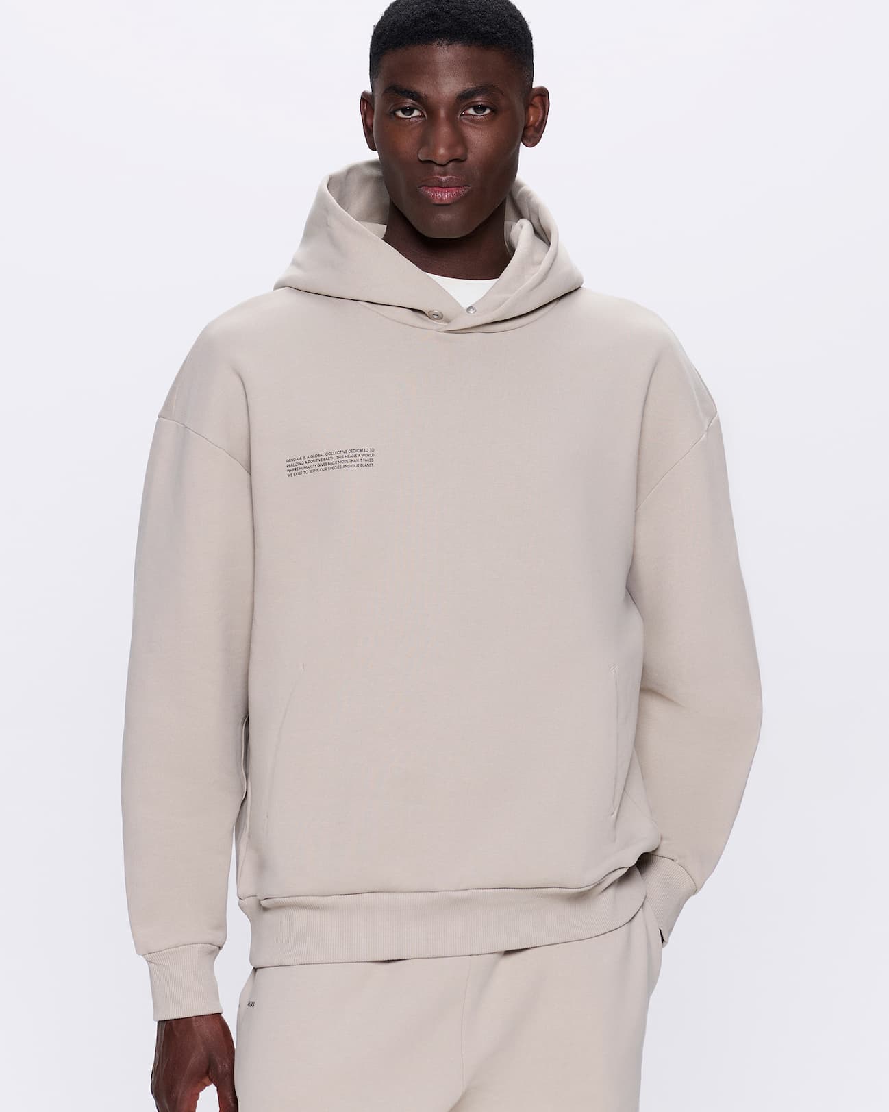 Mens DNA Hoodie - Stone