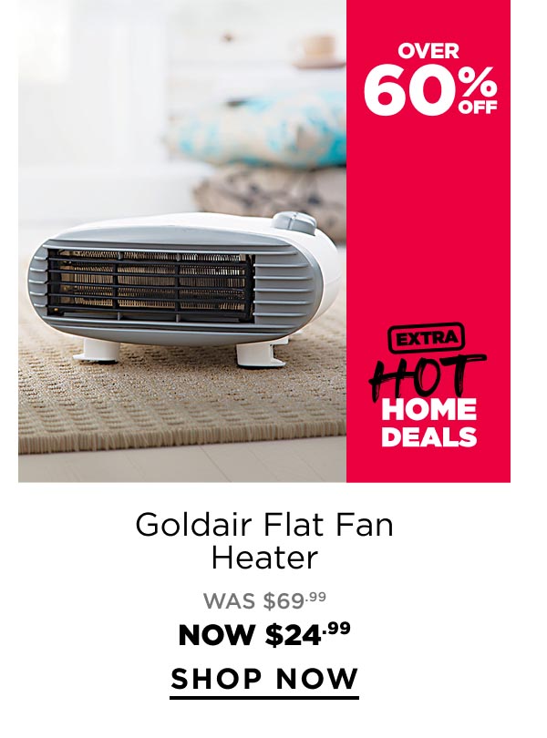 Goldair Flat Fan Heater