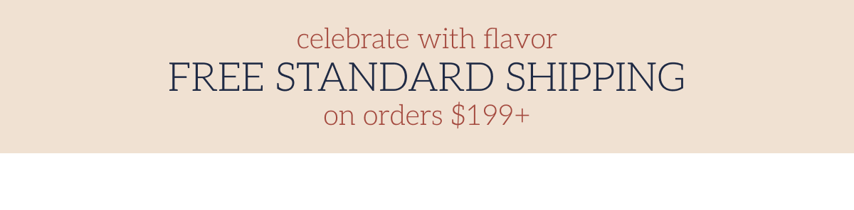 Free standard shipping reminder