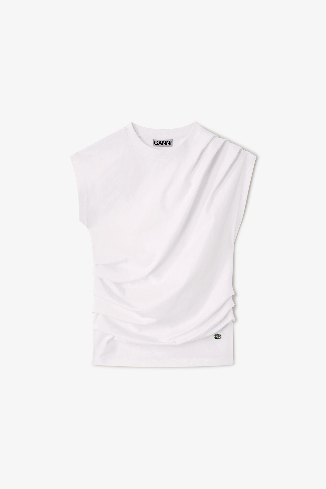 Top in Draped Jersey
