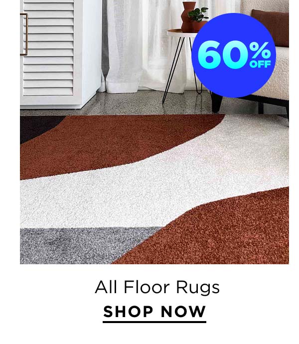 60% Off All Floor Rugs