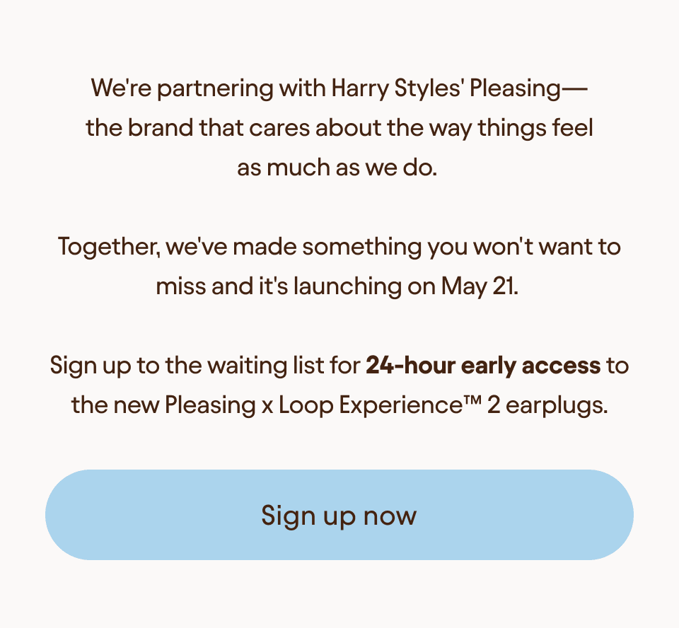 Sign up now